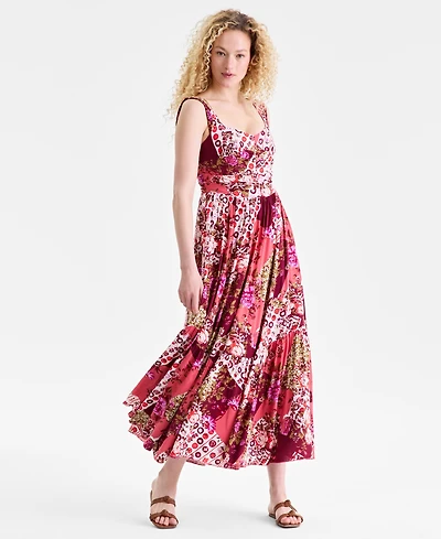 Free People Women's Sasha Sleeveless Scoop Neck Maxi Dress