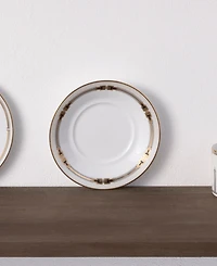 Noritake Empire Gold-Tone Saucers, Set of 4
