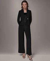 Donna Karan New York Petite Collarless Cropped Jacket