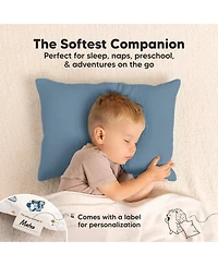 KeaBabies Lyra Muslin Toddler Pillowcases 13x18, 2-Pack Organic Cotton for Sleep & Travel