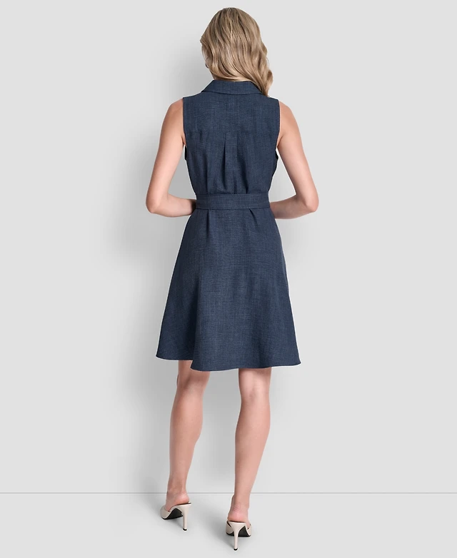 Antonio Melani Anaya Sleeveless Button Front Denim Dress at CoolSprings  Galleria in Franklin, TN