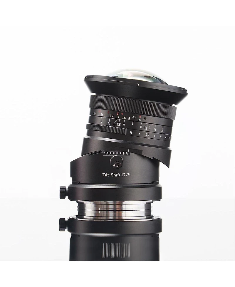 TTArtisan 17mm f/4 Tilt Shift Lens for Fujifilm Gfx, Black