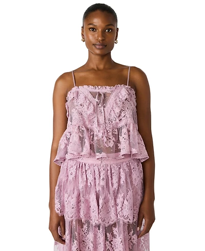 Steve Madden Women's Arietty Square Neck Top