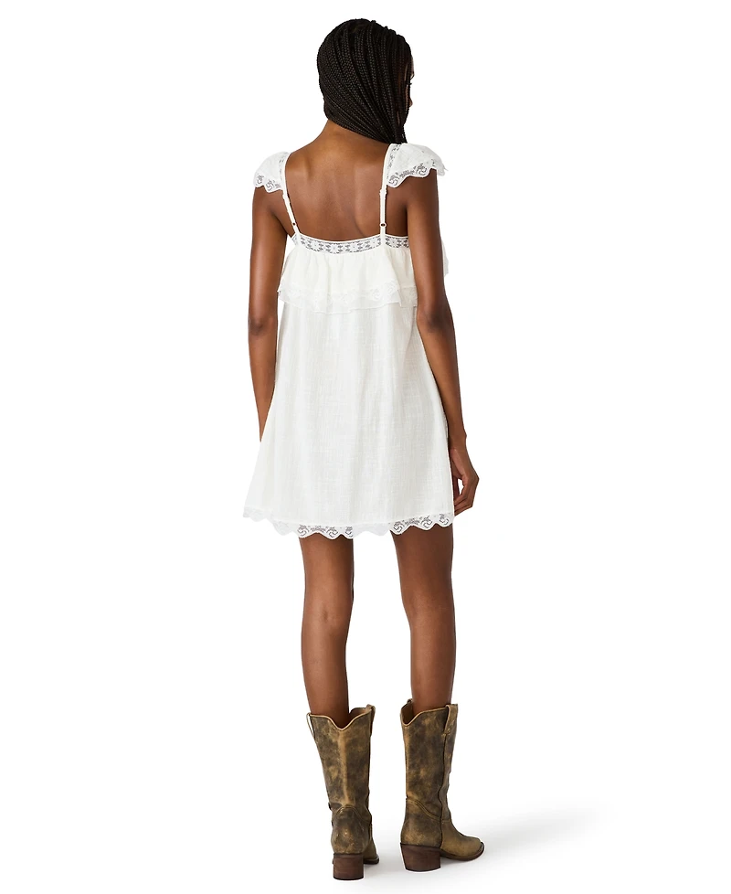 Bb Dakota Women's Leta Square Neck Dress