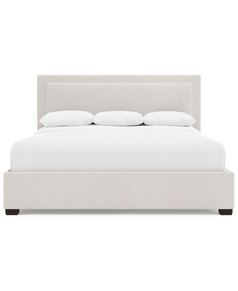 Morgan Full Upholstered Panel Bed