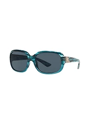 Costa Del Mar Women's Gannet Polarized Sunglasses, 6S9041