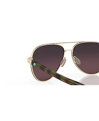 Costa Del Mar Unisex Peli Polarized Sunglasses, 6S4002