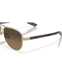 Costa Del Mar Unisex Peli Polarized Sunglasses, 6S4002