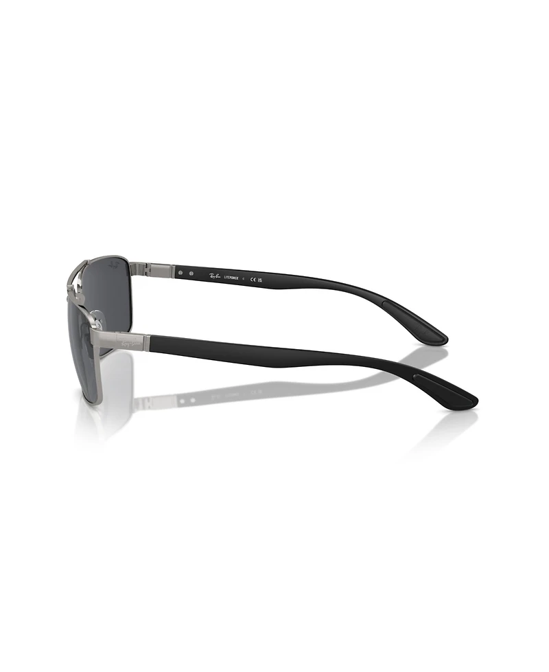 Ray-Ban Unisex Rectangle Sunglasses, RB3737