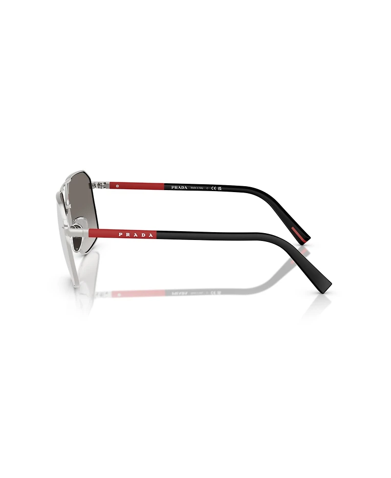 Prada Linea Rossa Men's Geometric Sunglasses, Ps A50S