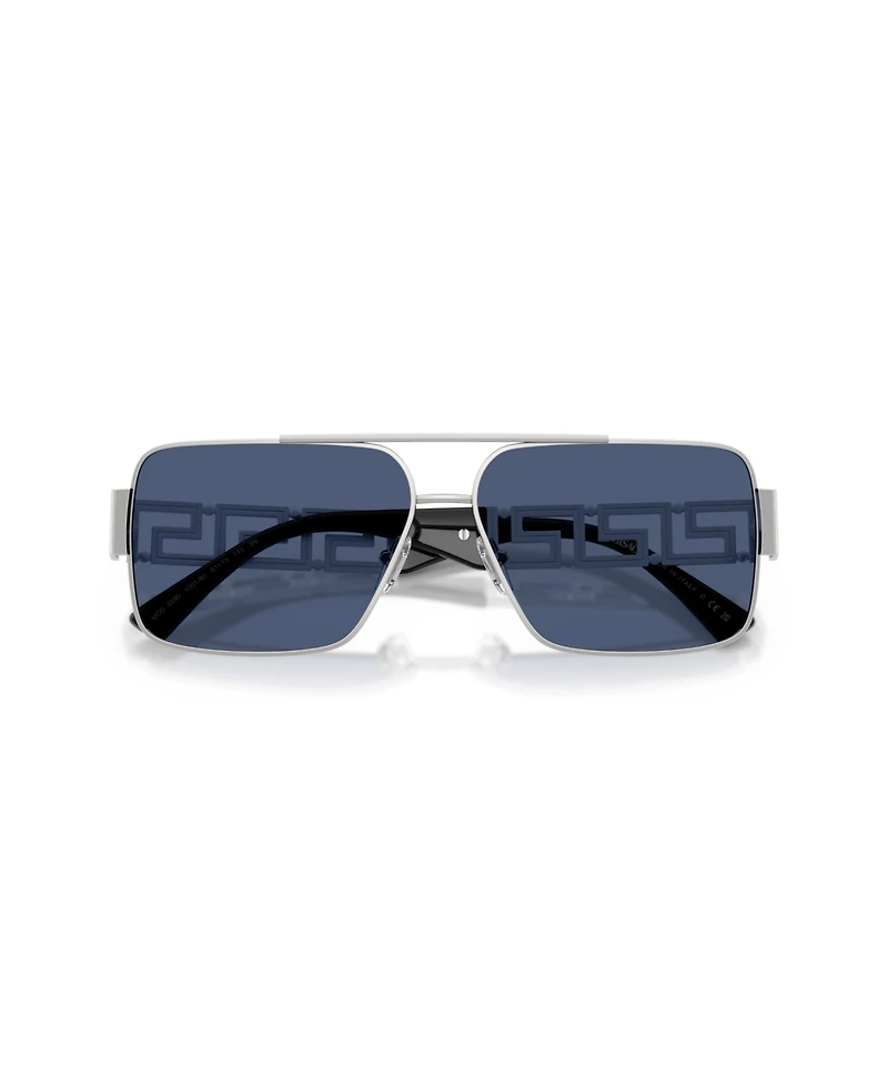 Versace Men's Rectangle Sunglasses, VE2290