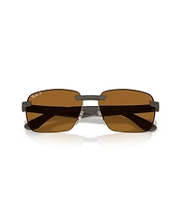 Ray-Ban Unisex Polarized Sunglasses, RB4470CH