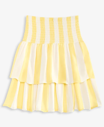 Grayson Threads Kids, The Label Girls' S-xl Striped Smocked Skirt