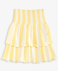 Grayson Threads Kids, The Label Girls' S-xl Striped Smocked Skirt
