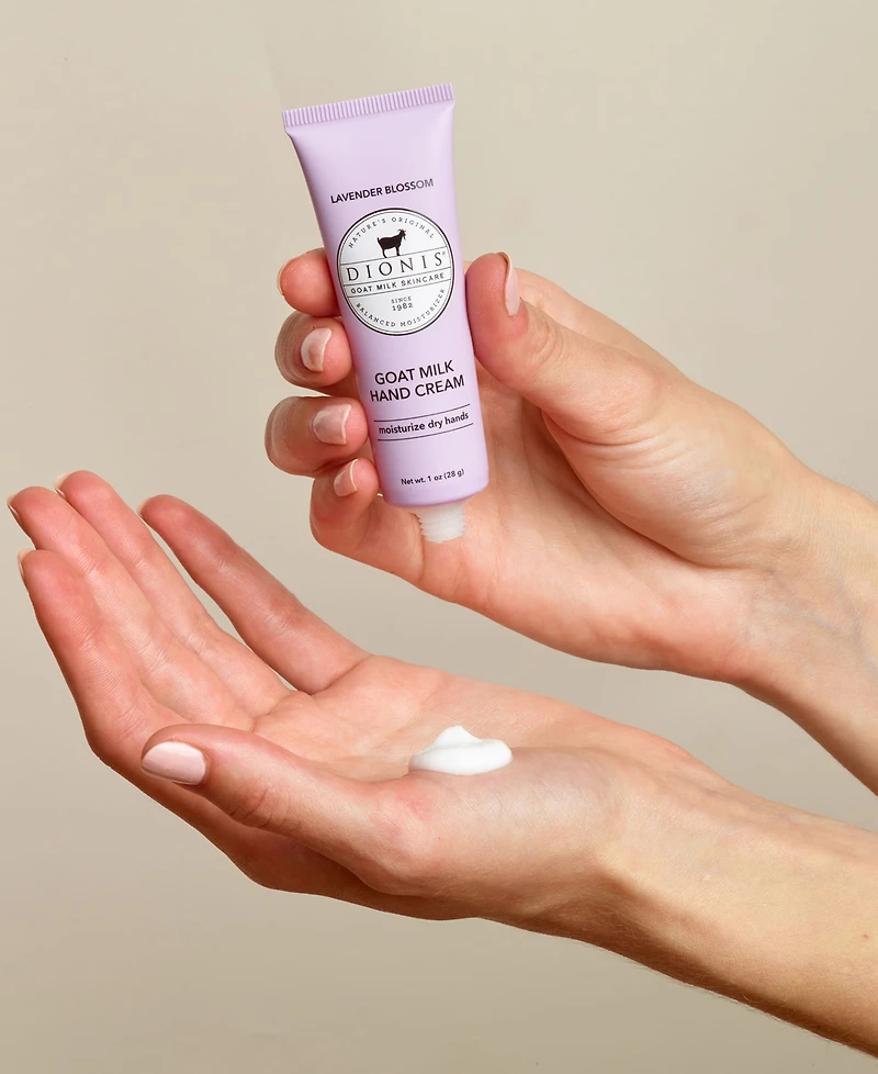 Dionis 2-Pc. Lavender Honey Goat Milk Lip Balm and Hand Cream Set