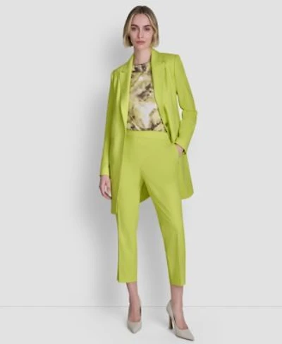 Dkny Womens Topper Jacket Pull On Ankle Pant