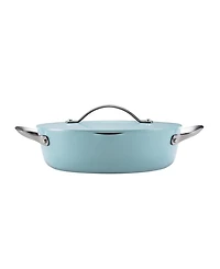 Tramontina Fiora Ceramic Non-Stick 4.25-Quart Multipurpose Pan