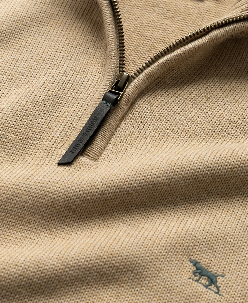 Rodd & Gunn Men's Merrick Bay Quarter-Zip Sweater