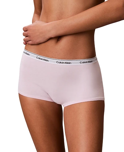 Calvin Klein Women's Modern Logo Boyshort Underwear QD5195