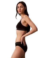 Calvin Klein Icon Cotton Modal Metallic Logo Band Bikini Panty