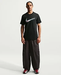 Nike Men's Swoosh Logo Crewneck T-Shirt