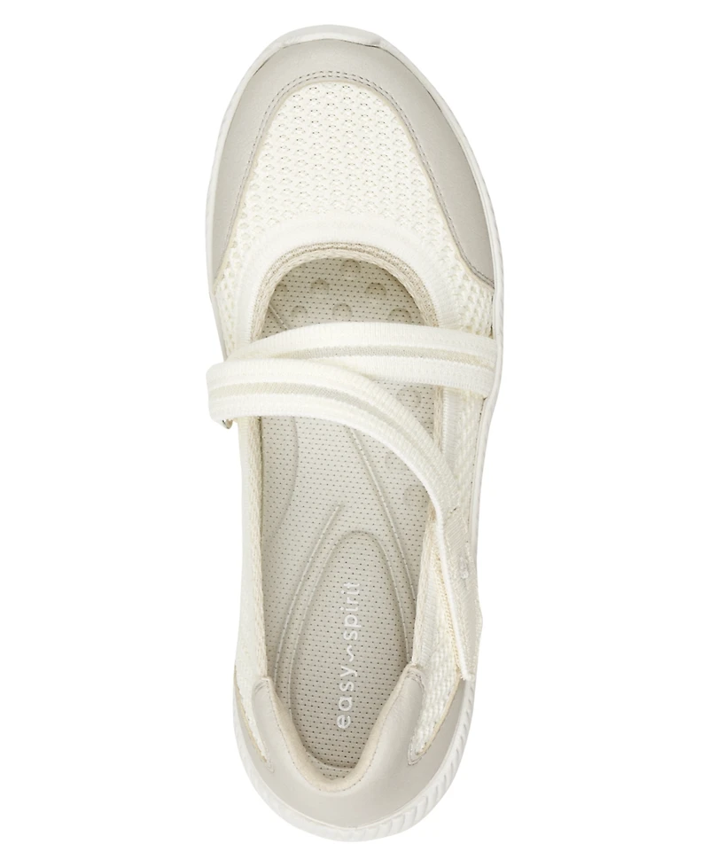 Easy Spirit Women's Gwynn Knit Mary Jane Round Toe Sneakers