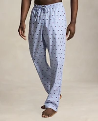 Polo Ralph Lauren Men's Nautical Flag Motif Print Pajama Pants