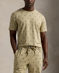 Polo Ralph Lauren Men's Crewneck T-Shirt and Pajama Pants, 2-Piece Set