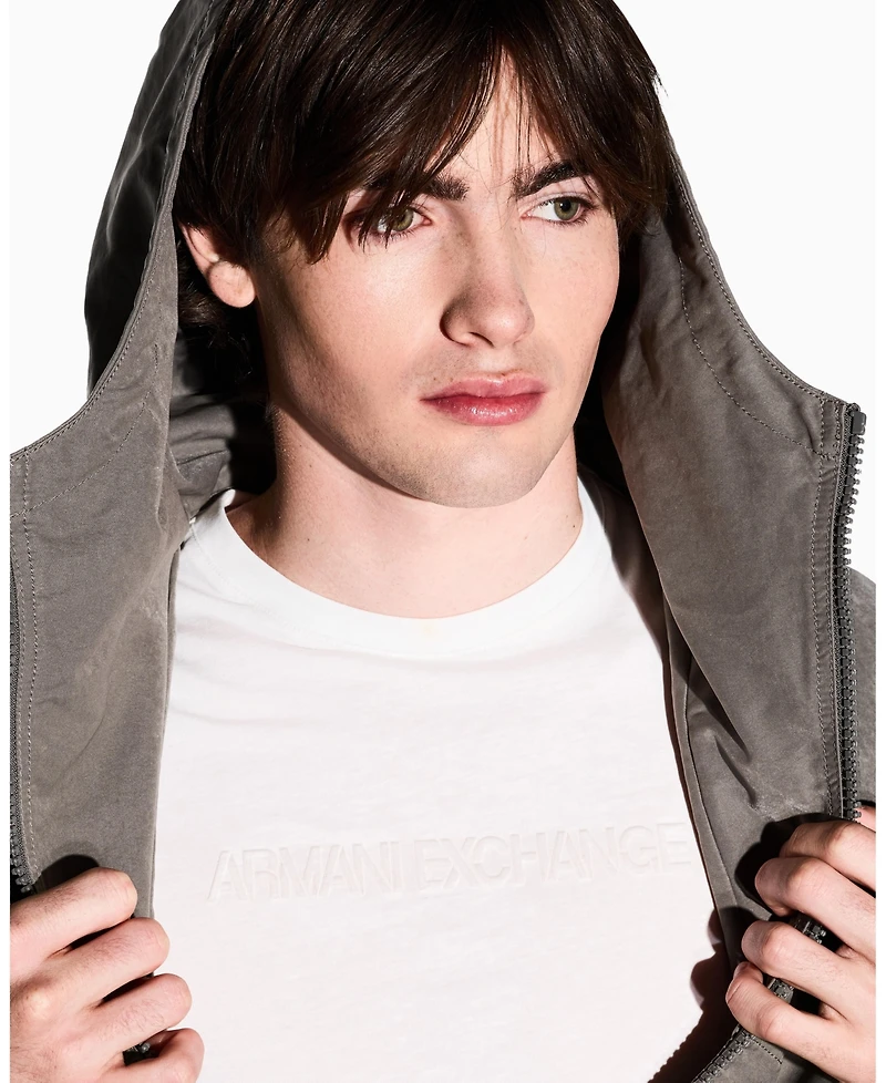 A|X Armani Exchange Men's Short Sleeve Tonal Logo T-Shirt