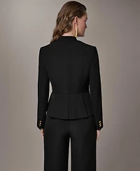 Donna Karan New York Women's One Button Blazer Jacket