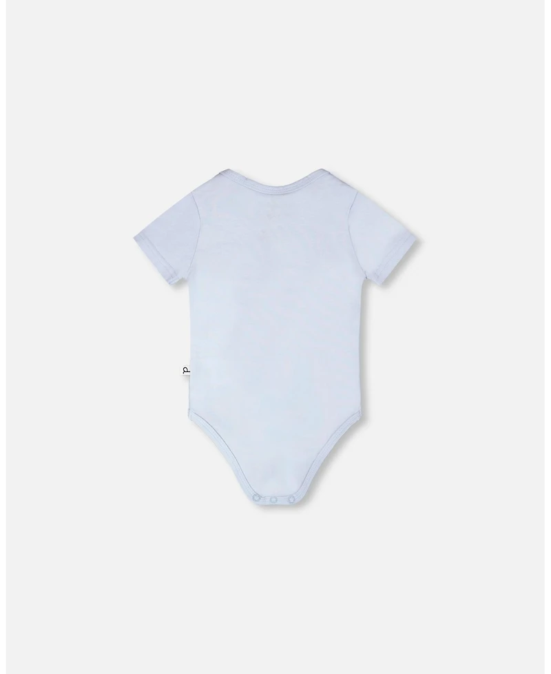 Deux par Deux Baby Boys Evolutive Cotton Jersey Onesie