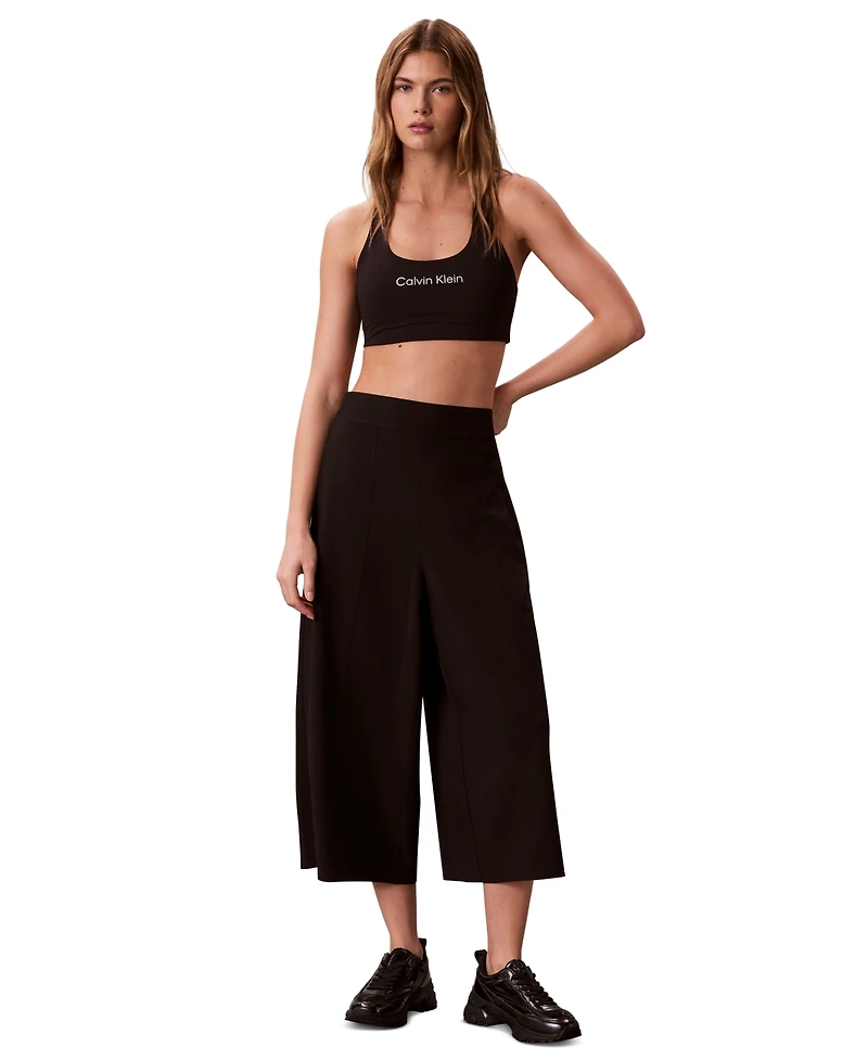 Calvin Klein Performance Women's Commuter Wide-Leg Capri Pants