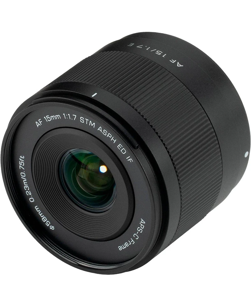 Viltrox 15mmf1.7 lens for Sony E mount cameras