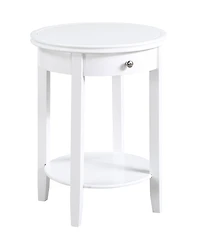 Convenience Concepts 18.25" Rubber wood Ah Baldwin End Table