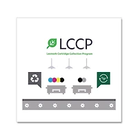 Lexmark 70C10C0 1,000 Page-Yield Return Program Toner - Cyan