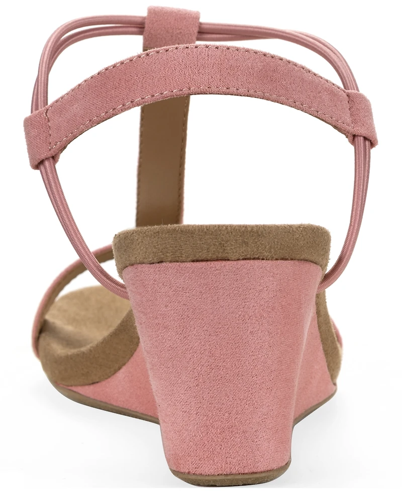 Style & Co Women's Mulan Wedge Sandals, Created for Macy's