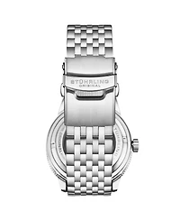 Stuhrling Depthmaster 4086.1 Men s Automatic Watch 42mm Stainless Steel Black Dial