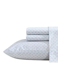 Nautica Breezy Bloom 200-Thread Count Cotton Percale -Pc. Sheet Set