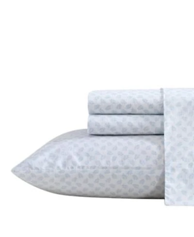 Nautica Breezy Bloom Cotton Percale Sheet Set