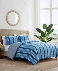 Nautica Gilpin Stripe Cotton Reversible 2-Pc. Comforter Set, Twin