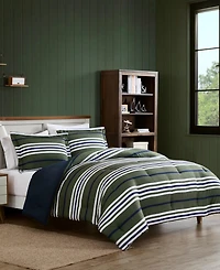 Nautica Uphaul Stripe Reversible 2-Pc. Comforter Set, Twin/Twin Xl