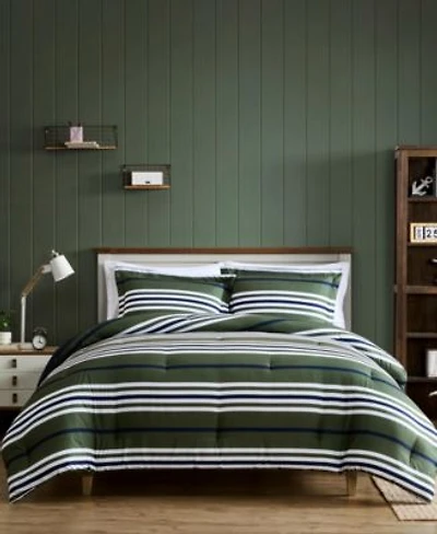 Nautica Uphaul Stripe Reversible Comforter Sets