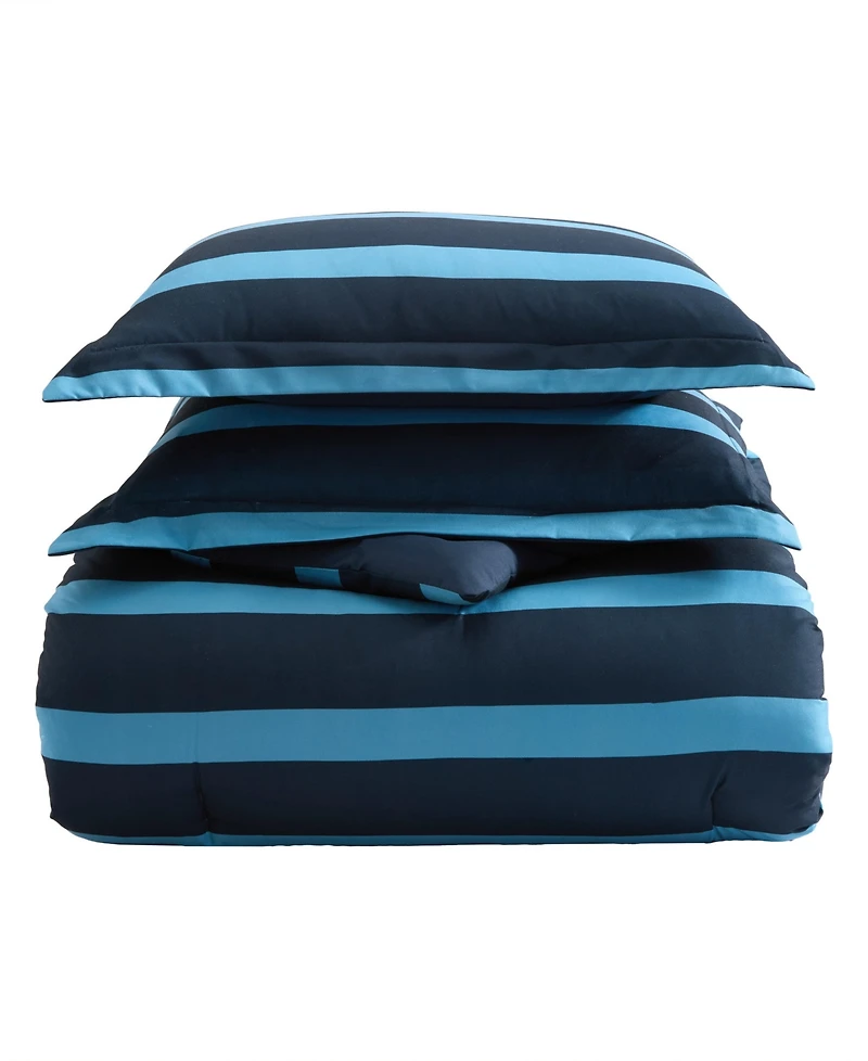 Nautica Keelson Stripe Reversible -Pc. Comforter Set