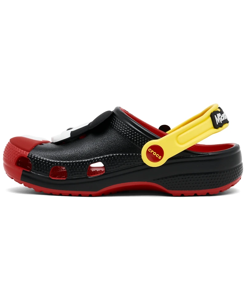 Crocs x Disney Little Boys Mickey Mouse Classic Clogs from Finish Line