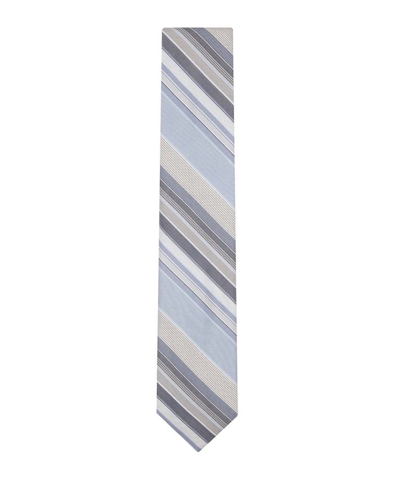 Calvin Klein Men's Fabre Stripe Pattern Tie