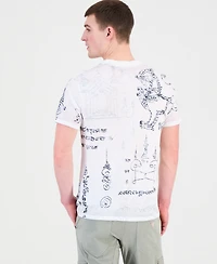 Guess Men's Southeast Burnout T-Shirt