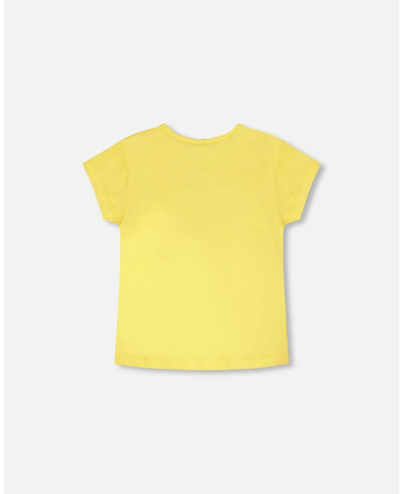 Deux par Toddler Girls ganic Cotton Jersey T-Shirt