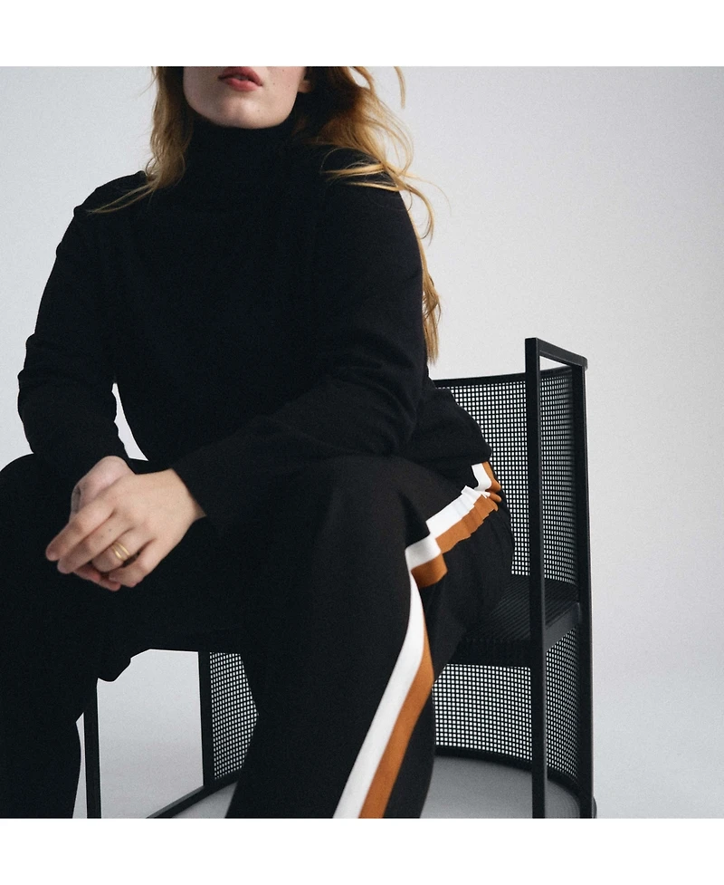 Universal Standard Women's Plus Savvy Fine Knit Raglan Turtleneck