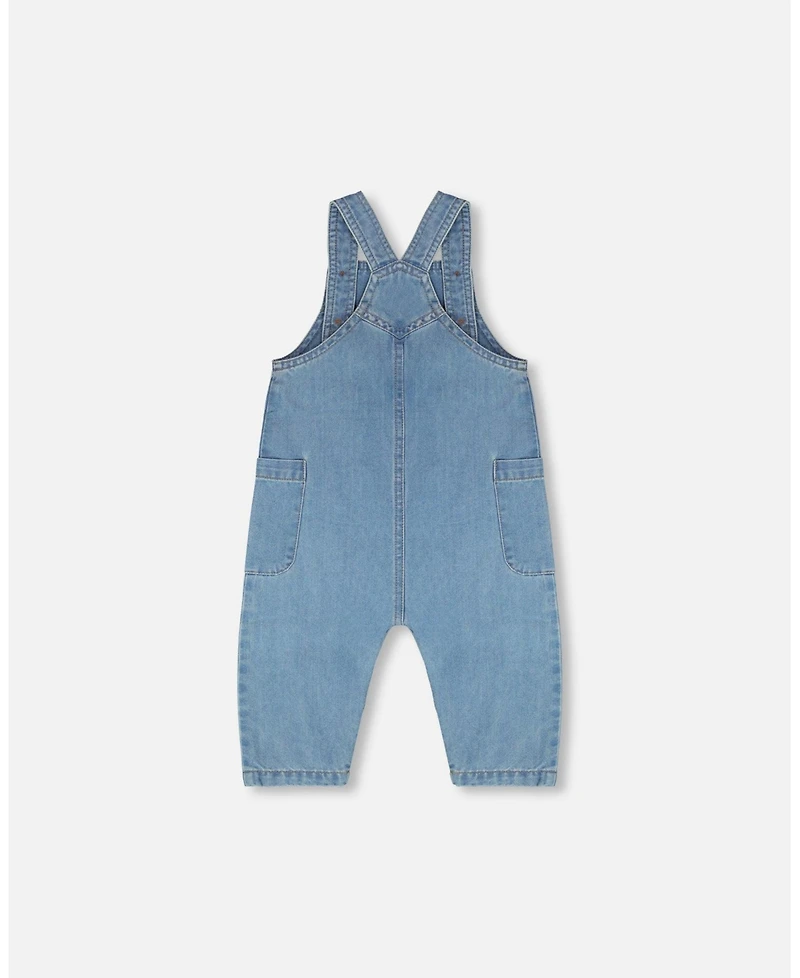 Deux par Baby Boys Chambray Overall