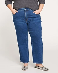 Universal Standard Women's High Rise Straight Leg Jeans 28 Inch
